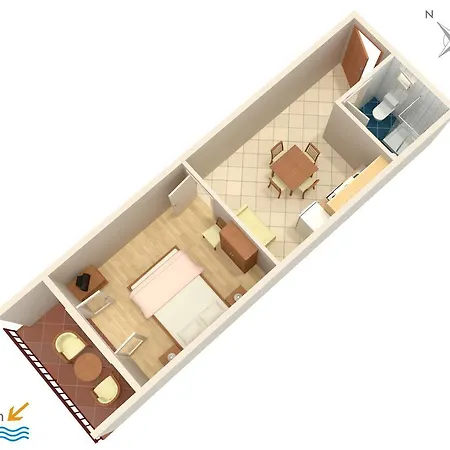 Appartement Brna 574b *